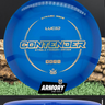 Dynamic Discs Contender Lucid blue/gold shatter 173g