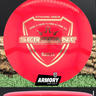 Dynamic Discs Sergeant Fuzion red/gold 173g