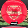 Dynamic Discs Vandal Fuzion red/gold 174g