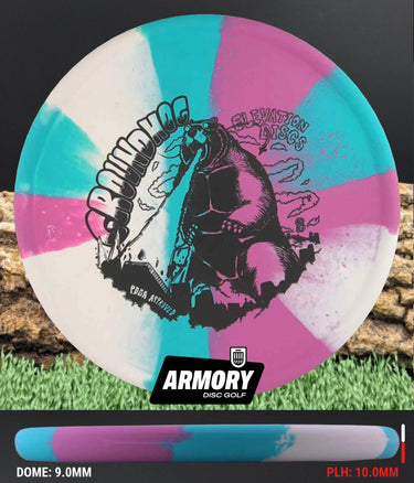 Elevation Discs Elevation Groundhog 200 Eco Flex 90's/Black 173.4g