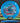 Infinite Discs Conqueror Concrete Sky Blue/Red/Silver 176.1g