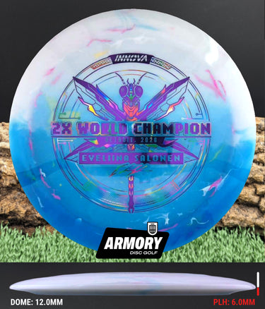 Innova Destroyer Eveliina Blue/White/Purple/Multi Color 174.9g