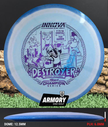 Innova Destroyer Halo Star White-Blue/Purple 157.83g