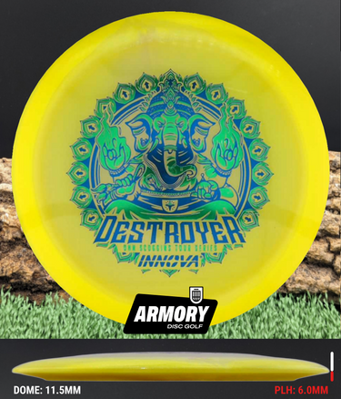 Innova Destroyer Pro Yellow/Green-Blue 176g