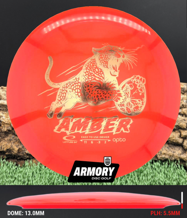 Latitude 64 Amber Opto orange/gold 160.3g