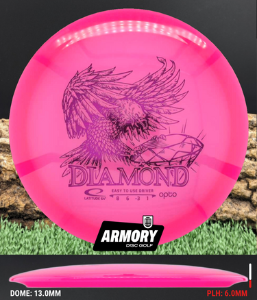 Latitude 64 Diamond Opto hot pink/purple 158.3g