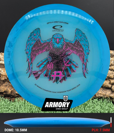Latitude 64 Explorer Opto Blue/Black/Purple/Teal 174g