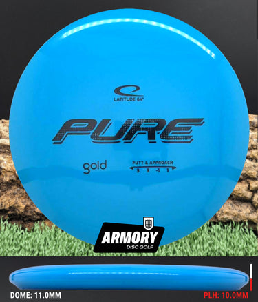 Latitude 64 Pure Blue/Black 175.2g