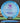 Meridian Discs Marbled Clarus Altitude Sky Blue/Magenta 174.8g