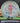 Meridian Discs Marbled Clarus Oasis Clear Blue And Red/Red Squares 174.4g