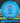 Meridian Discs Marbled Clarus Oasis Eclipse 1.0 Blue White Baby Blue/Purple squares 175.3g