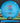 Meridian Discs Marbled Clarus Oasis Eclipse 1.0 Blue White Baby Blue/Red squares 176.5g