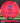 Meridian Discs Marbled Clarus Oasis Eclipse 1.0 White Cherry/Blue Spots 177.1g