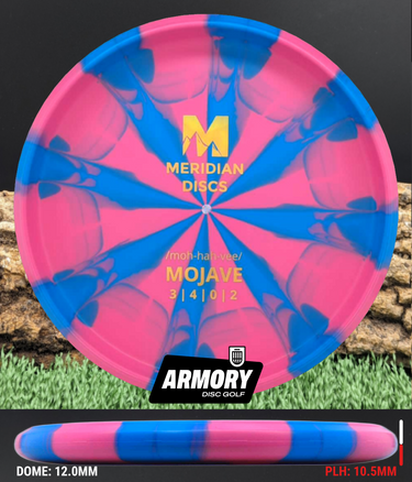 Meridian Discs Mojave pink-blue/gold 173g
