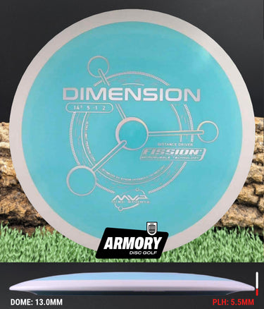 MVP Dimension Fission Baby Blue/White/Silver 163.8g
