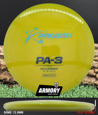 Prodigy A3 400 chartreuse/blue dots-navy 174.2g